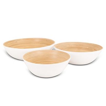 Joyce Chen Lexa 3 pc Bamboo Bowl Set