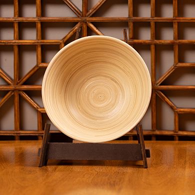 Joyce Chen Lexa 4-Piece Bamboo Salad Bowl Set