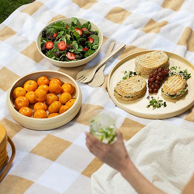 Joyce Chen Lexa 16-Inch Bamboo Serving Tray