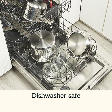 Cuisinart® Chef's Classic 3.5-qt. Stainless Steel Sauté Pan with Lid & Steamer