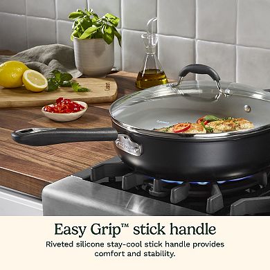 Cuisinart® Ceramica® XT Matte Collection 5 Quart Sauté Pan with Lid