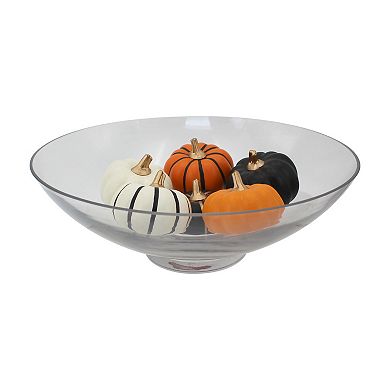 Celebrate Together™ Halloween Solid & Striped Pumpkins Bowl Filler Table Decor
