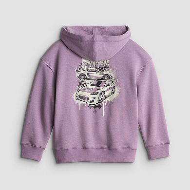 Boys 4-12 Jumping Beans® Oversized Graphic Hoodie