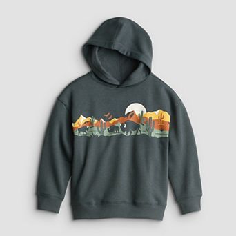 Boys 4-12 Jumping Beans® Oversized Graphic Hoodie