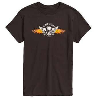 Men's Lynyrd Skynyrd Skull Flames Graphic Tee