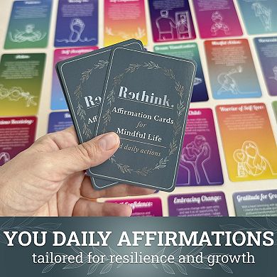 QUOKKA Mindfulness & Affirmation Card Decks for Confidence, Self-Care, Reflection & Calm