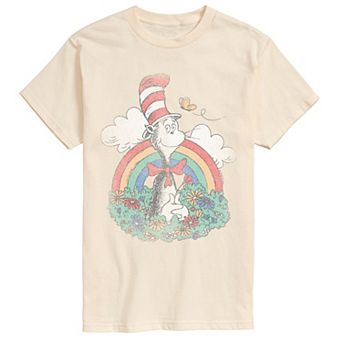 Big & Tall Dr. Seuss The Cat In The Hat Distressed Graphic Tee