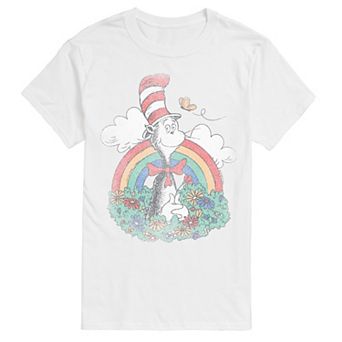 Big & Tall Dr. Seuss The Cat In The Hat Distressed Graphic Tee