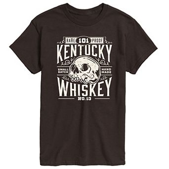 Men's Kentucky Whiskey Skull Graphic Tee