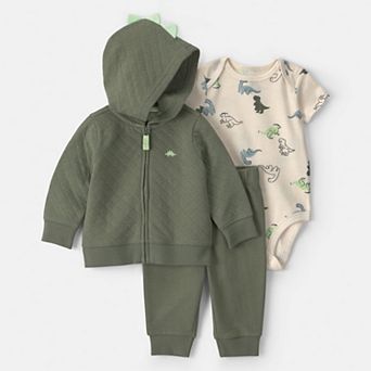 Baby Boy Carter's 3 pc Hoodie, Bodysuit & Pants Layering Set