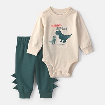Baby Boy Carter's 2 pc Long-Sleeve Bodysuit & Pant Set