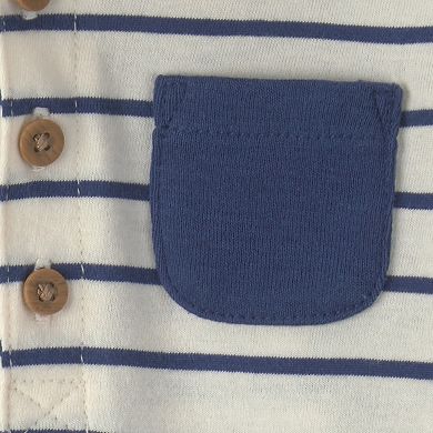 Baby Boy Carter's 2-Piece Striped Long-Sleeve Bodysuit & Pant Set