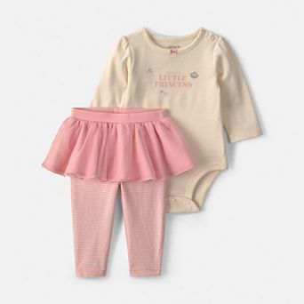 Baby Girl Carter's 2 pc Long-Sleeve Bodysuit & Pant Set