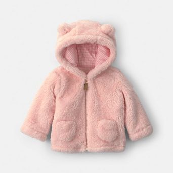 Baby Carter's Bear Teddy Fleece Zip-Up Hoodie