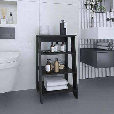 Colyn Linen Cabinet, Four Shelves, Vertical