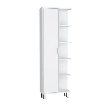 Keller 63" H Linen Cabinet, with 1 door and 9 shelves