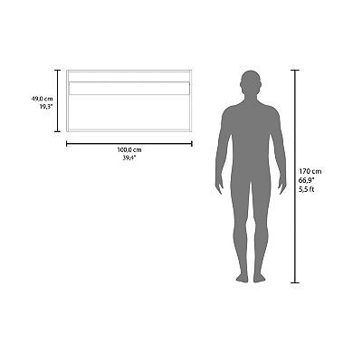 Burbank Wall Cabinet, 2 Doors