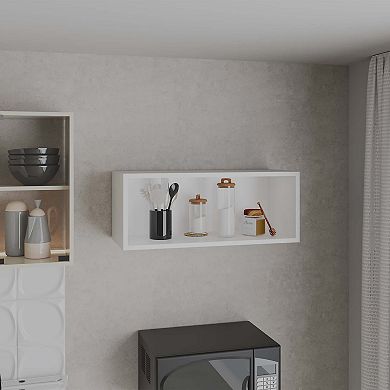 Ayden Wall Cabinet, 1 Spacious Shelf