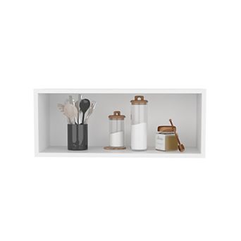 Ayden Wall Cabinet, 1 Spacious Shelf