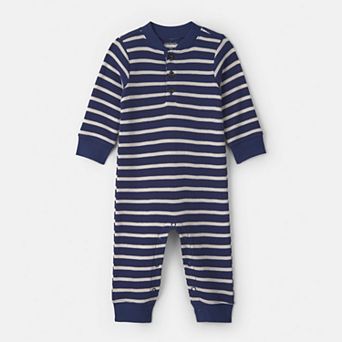 Baby Boy Carter's Penguin Fleece Long-Sleeve Union Suit