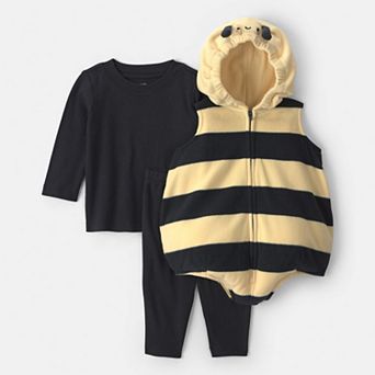 Baby Carter's 3 pc Bee Long-Sleeve Costume & Pants Set