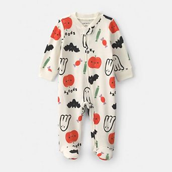 Baby Carter's Halloween 2-Way Zip Sleep & Play Pajamas