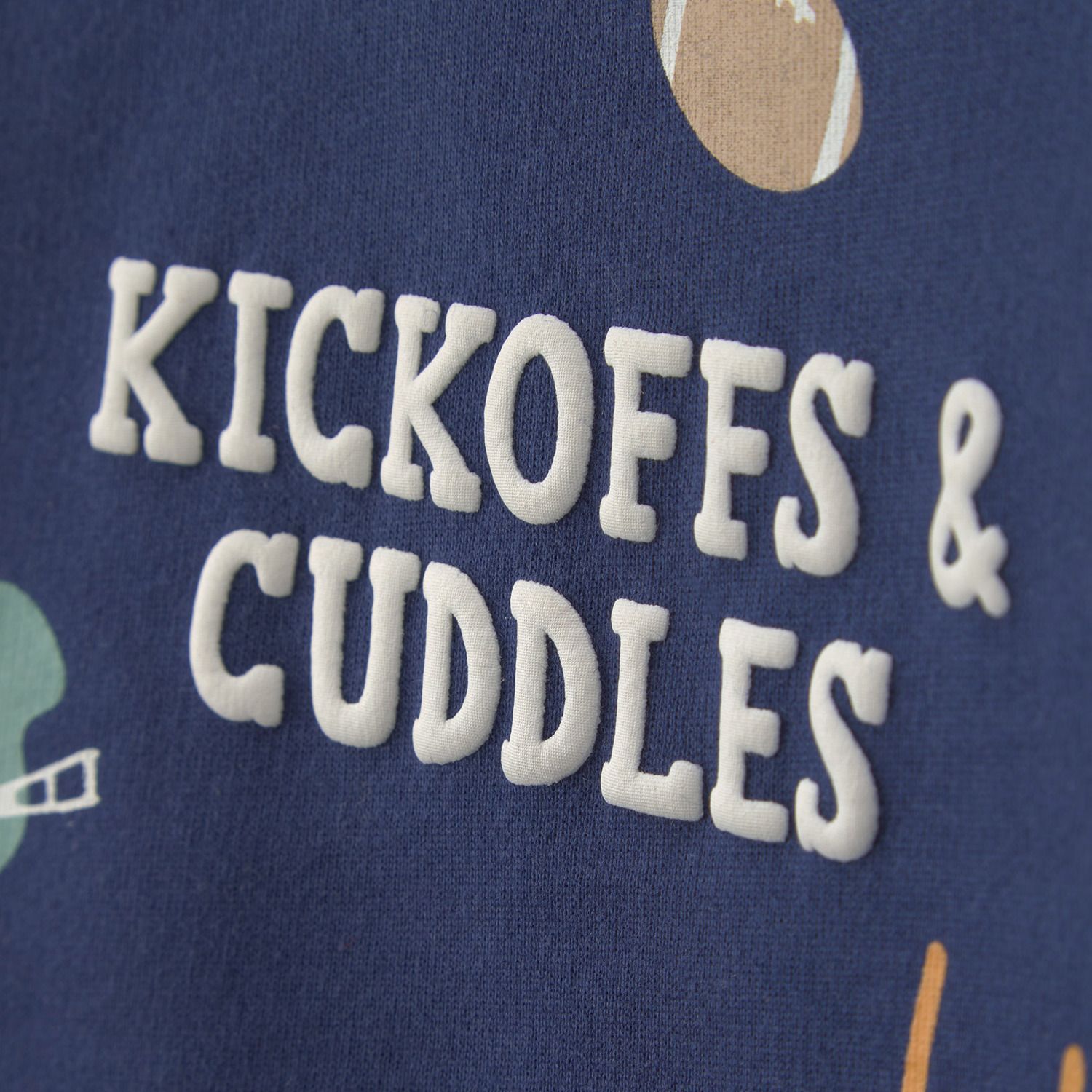 Детский комплект Carter's Football Kickoffs & Cuddles: пуловер и брюки, 2 шт — фото 3