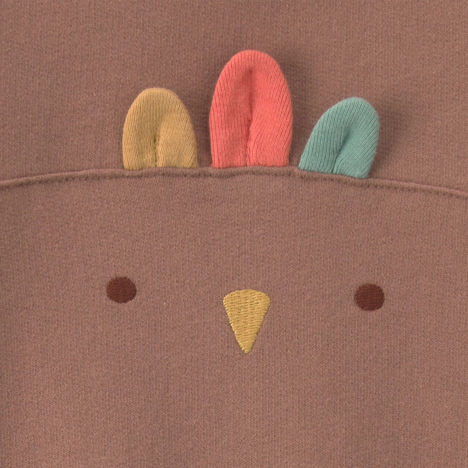 Комбинезон Carter’s 100% Cotton Thanksgiving Turkey Long-Sleeve для малышей — фото 2