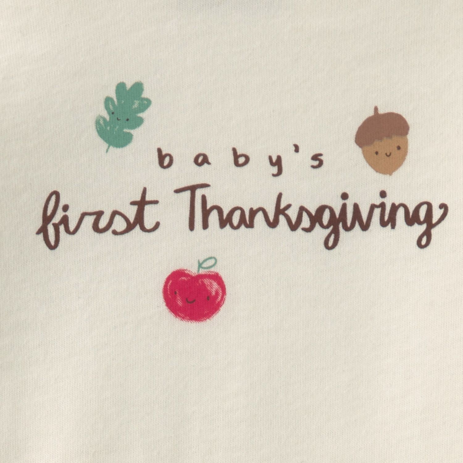 Carter’s Детский комплект Carter's 'Baby's First Thanksgiving': боди и брюки, 2 шт — фото 2