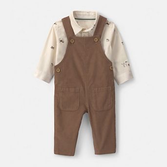 Baby Boy Carter’s 2 pc Long Sleeve Overall & Shirt Set