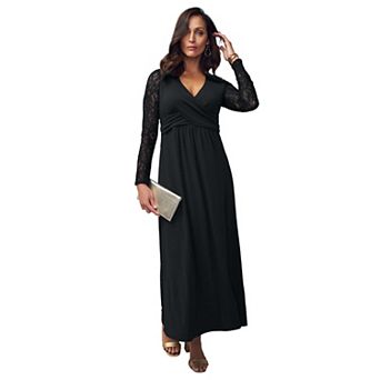 Jessica London Women's Plus Size Lace Sweetheart Dress