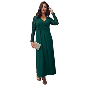 Jessica London Women's Plus Size Lace Sweetheart Dress