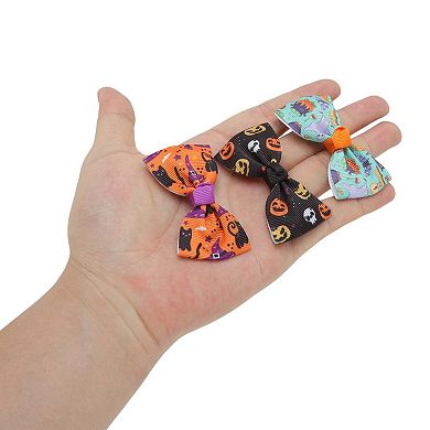 Halloween Print Duckbill Clip for Women 3 Pcs