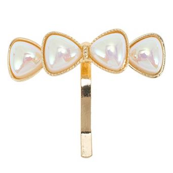 Four Heart Ponytail Buckle Hair Clip for Women 1 pc