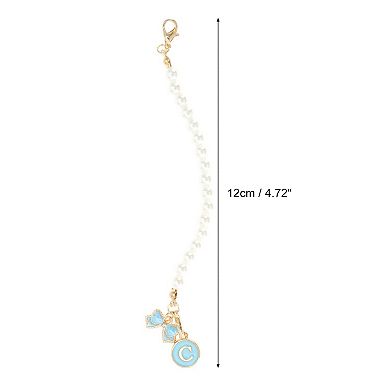 Pearl Chain Bow Water Cup Pendant 1 Pc
