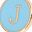 Blue Letter J