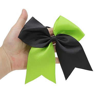 Fashion Two-Color Bow Hair Elastics for Women 1 Pc
