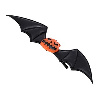 Halloween Bat Wing Pumpkin Hair Clip for Women 1 pc