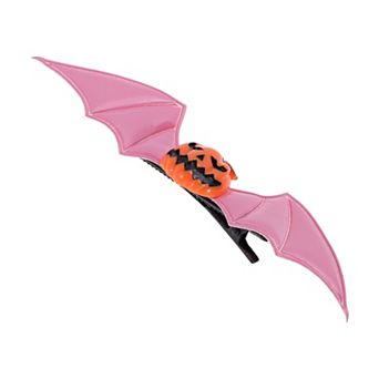 Halloween Bat Wing Pumpkin Hair Clip for Women 1 pc