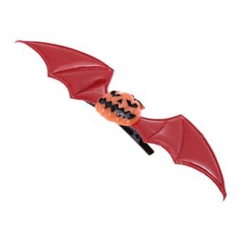 Halloween Bat Wing Pumpkin Hair Clip for Women 1 pc