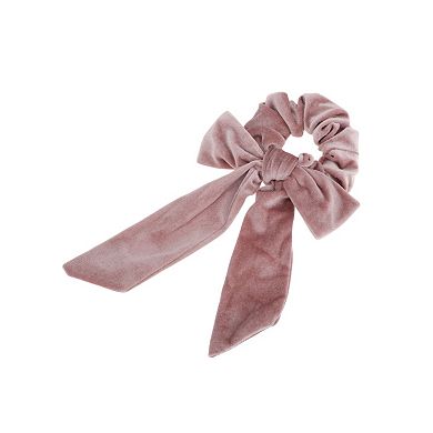 Flocked Ribbon Scrunchies for Home 1 Pc