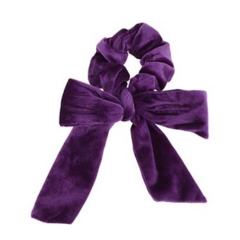Flocked Ribbon Scrunchies for Home 1 pc