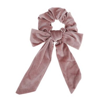 Flocked Ribbon Scrunchies for Home 1 pc