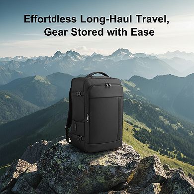 Expandable Travel Backpack Flight Approved Lightweight Weekender and Daypack