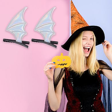 Halloween Bat Duckbill Clip for Women 1 Pair