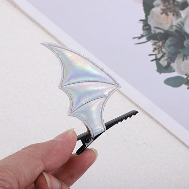 Halloween Bat Duckbill Clip for Women 1 Pair