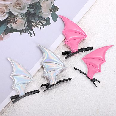 Halloween Bat Duckbill Clip for Women 1 Pair