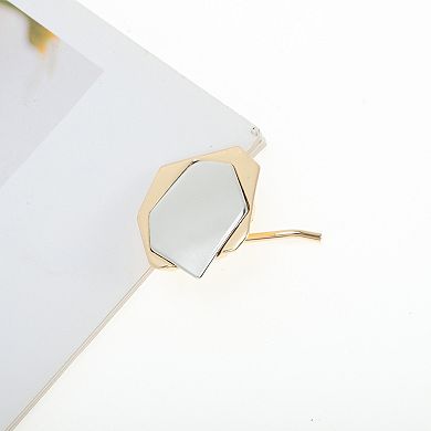 Polygonal Ponytail Buckle Hair Clip for Women 1 Pc