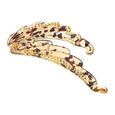 Grace Wavy Edge Hair Clips Hairdo Clip 1 Pc