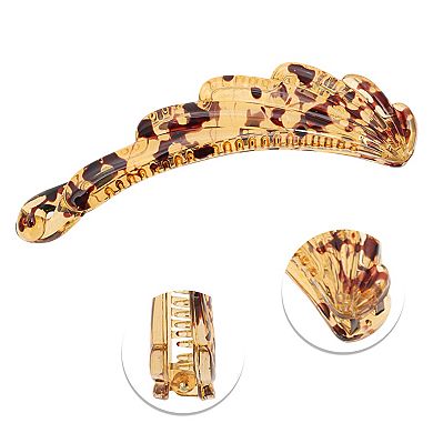 Grace Wavy Edge Hair Clips Hairdo Clip 1 Pc